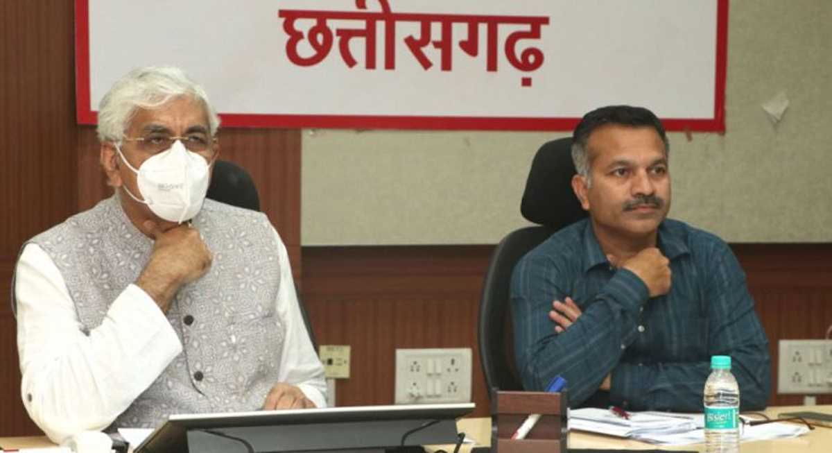 स्वास्थ्य मंत्री सिंहदेव केंद्रीय स्वास्थ्य मंत्रालय की वर्चुअल बैठक में हुए शामिल